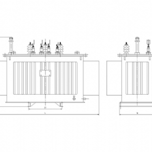 非晶合金三相油浸式配电变压器